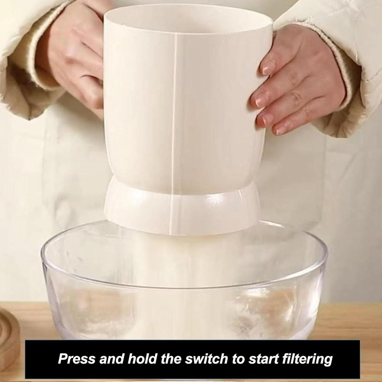 Battery Operated Electric Flour Sifter